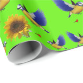 Verpakkingspapier Zonnebloem Cadeaupapier (Rol Hoek)