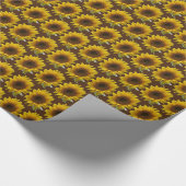 Verpakkingspapier Zonnebloem Cadeaupapier (Hoek)