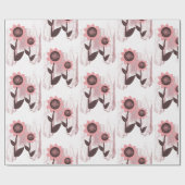 Verpakkingspapier Zonnebloem Cadeaupapier (Vlak)