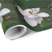Verpakkingspapier - zuidelijk Magnolia Blossom II Cadeaupapier (Rol Hoek)
