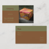 VerpakkingsVisitekaartje Visitekaartje (Voorkant / Achterkant)