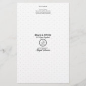 Verpakkingswrapper voor zwarte en witte zeep | Lij (Voorkant)