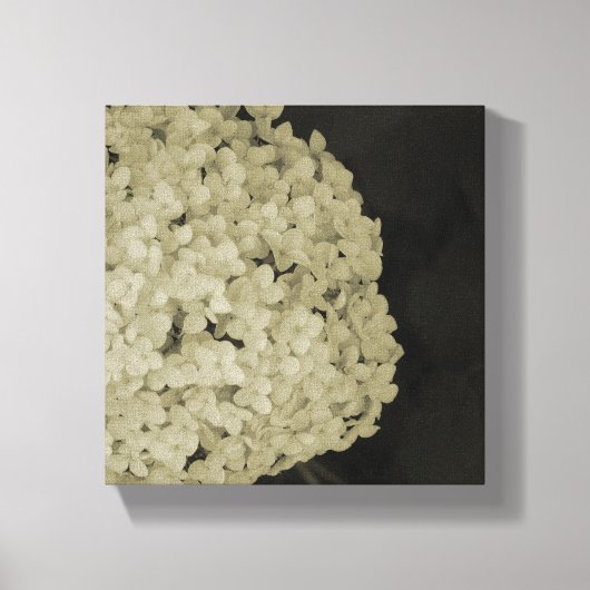 Verpakt canvas bloem fotografie print artwork (Voorkant)