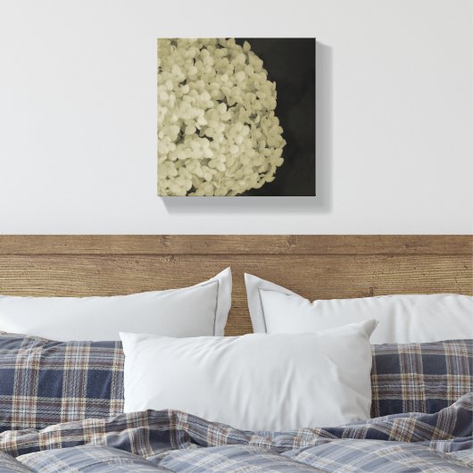 Verpakt canvas bloem fotografie print artwork (Insitu (Slaapkamer))