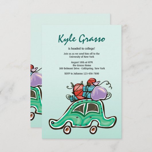 Verpakt en Klaar om Uitnodiging te gaan (Voorkant / Achterkant)