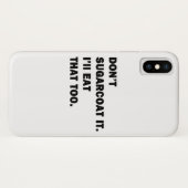 Verpakt het niet mooier dan het is. Case-Mate iPhone case (Achterkant (horizontaal))