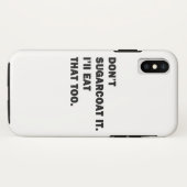 Verpakt het niet mooier dan het is. Case-Mate iPhone case (Achterkant (horizontaal))