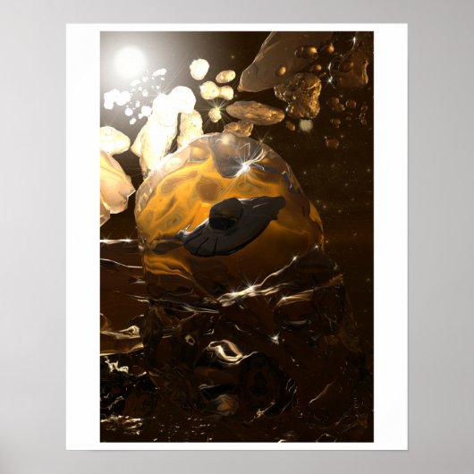 Verpakt in Amber Poster (Voorkant)