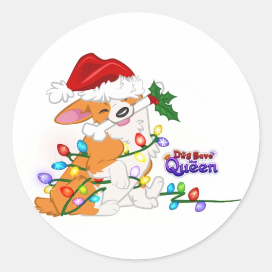 Verpakt in de Feestdagen- Stickers (Voorkant)