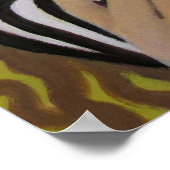 Verpakt in een handdoek/Poster Poster (Hoek)