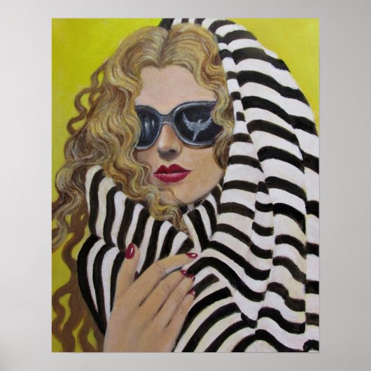 Verpakt in een handdoek/Poster Poster (Voorkant)