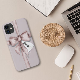 Verpakt in een roze strik Case-Mate iPhone case