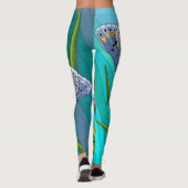 Verpakt in een vlinder! Draagbare Kunst Leggings (Achterkant)