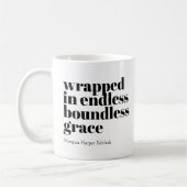 verpakt in eindeloze genadeloze koffie - mok (Links)