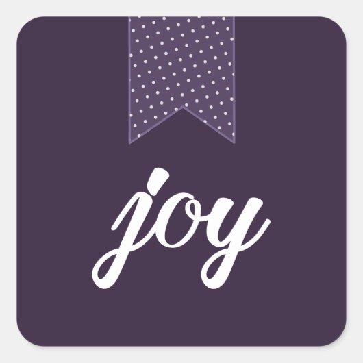 Verpakt in Joy Sticker (Voorkant)