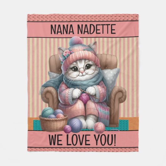 Verpakt in Love Fleece Deken (Voorkant)