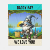 Verpakt in Love Fleece Deken (Voorkant)