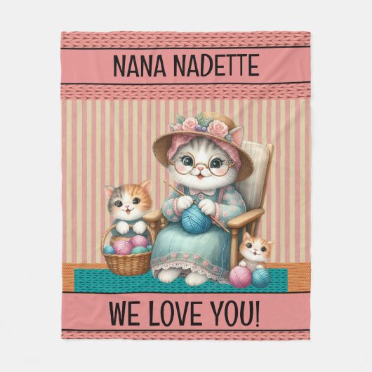 Verpakt in Love Fleece Deken (Voorkant)