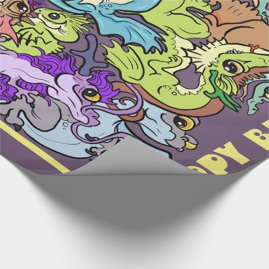 Verpakt in partijdragers cadeaupapier (Hoek)