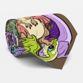 Verpakt in Party Dragon Stropdas (Opgerold)