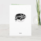 Verpakt in Party Dragons Verjaardag Kaart (Achterkant)