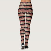 Verpakt in spek strepen leggings (Achterkant)