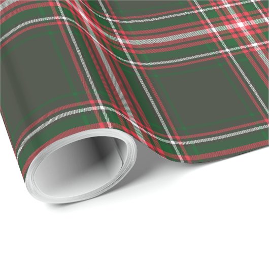 Verpakt met kersttang cadeaupapier (Rol Hoek)