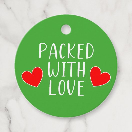 Verpakt met liefde Labels (Voorkant)