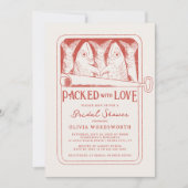 Verpakt met liefde Sardine Ingeblikte vis Vrijgeze Kaart (Voorkant)