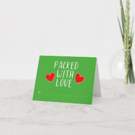 Verpakt met Love Note Kaart