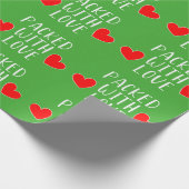 Verpakt met Love Wrapping Paper Cadeaupapier (Hoek)