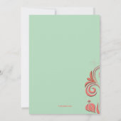 Verpakt mijn tas weggaan feestuitnodiging kaart (Achterkant)