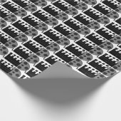 Verpakt papier met filmrol (Hoek)