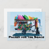 Verpakt voor de Beach Kaart (Voorkant / Achterkant)