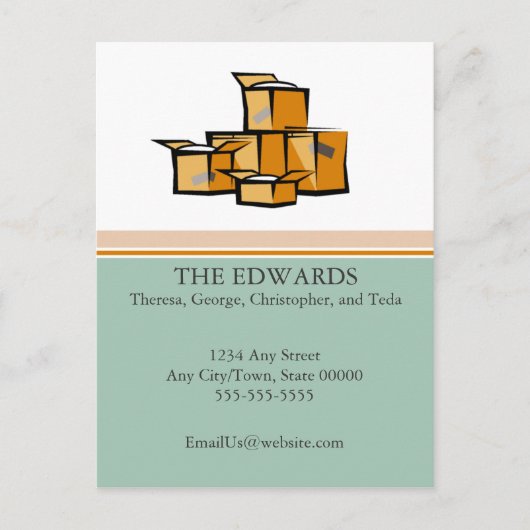 Verpakte bewegende aankondiging (Voorkant)