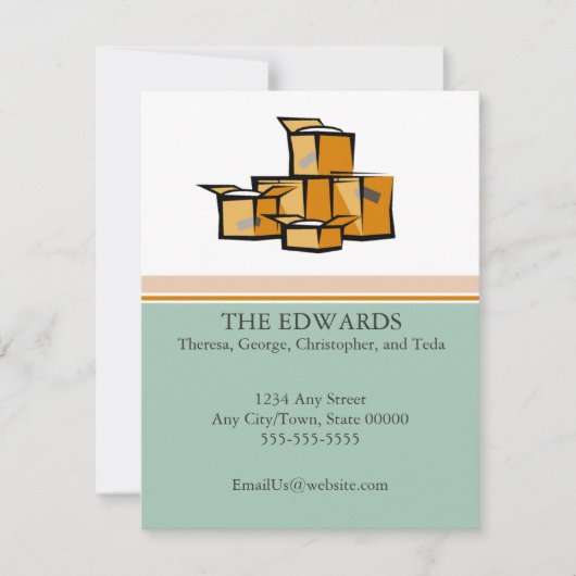 Verpakte bewegende aankondiging (Voorkant)