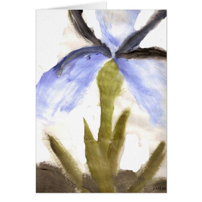 Verpakte bloemkaart (Voorkant)