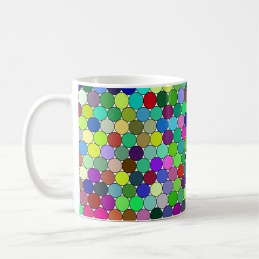 Verpakte Cirkels 11oz Mok (Links)