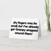 Verpakte Grampy Kaart (Voorkant)