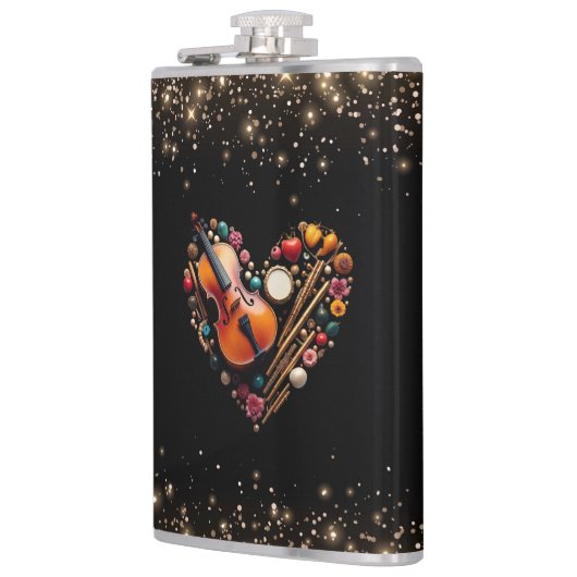 Verpakte kolf heupfles (Links)