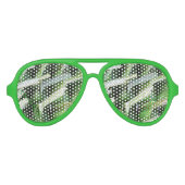 Verpakte lederpakketten voor bananen aviator zonnebril (Voorkant)