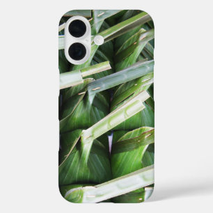 Verpakte lederpakketten voor bananen iPhone 16 hoesje