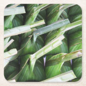 Verpakte lederpakketten voor bananen kartonnen onderzetters (Voorkant)