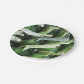 Verpakte lederpakketten voor bananen papieren bordje (Gekanteld)