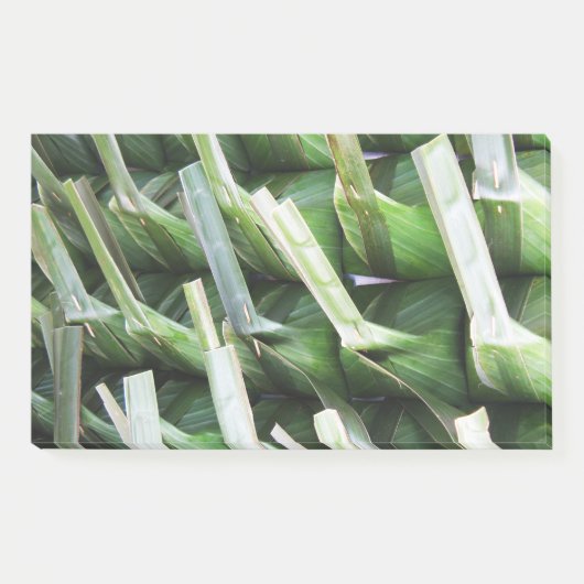 Verpakte lederpakketten voor bananen post-it® notes (Voorkant)