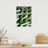 Verpakte lederpakketten voor bananen poster (Keuken)