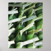 Verpakte lederpakketten voor bananen poster (Voorkant)