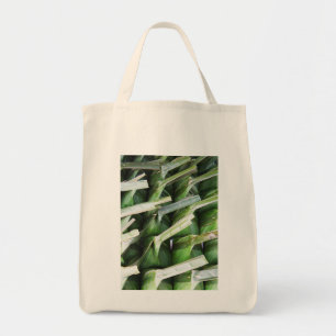 Verpakte lederpakketten voor bananen tote bag