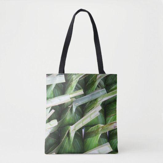 Verpakte lederpakketten voor bananen tote bag (Voorkant)