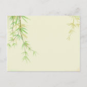 Verpakte waterverf met wilde gestileerde vormgevin briefkaart (Voorkant)